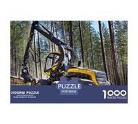 1000 Piece Jigsaw Puzzle for Tractor-Eco-Friendly Paper, Mindfulness & Family Fun Activity, Challenging Puzzle Game 38x26cm/1000pcs