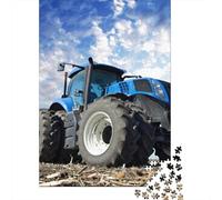 1000 Piece Jigsaw Puzzle for Tractor-Eco-Friendly Paper, Mindfulness & Family Fun Activity, Challenging Puzzle Game 38x26cm/1000pcs