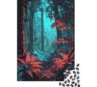1000 Piece Jigsaw Puzzle, Forest Ancient, 38x26cm/1000pcs, for Adults, Shared Puzzle Activity, Weekend Leisure And Time Together