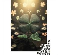 1000 Piece Jigsaw Puzzle, Four Leaf Clover(13), 52x38cm/1000pcs, for Adults, Thoughtful Gift Idea, Screen-Free Leisure And Time at Home