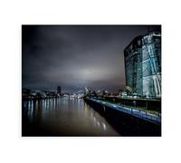 1000 piece jigsaw puzzle，Frankfurt City View，Paper Jigsaw Puzzle Toys Uniquely shaped jigsaw puzzles Cool jigsaw puzzles are the best gift for adults and kids jigsaw puzzles（38x26cm）-BE28