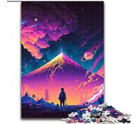 1000-Piece Jigsaw Puzzle Fuji Challenging Puzzles size 50x75cm Perfect for Halloween, Christmas, Birthday Gift