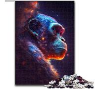 1000-Piece Jigsaw Puzzle Galaxy Art Monkey Jigsaw Puzzles for Adults 1000 Develops Hand-Eye Coordination Skills, Perfect for Birthday Gifts (Size 26x38cm)