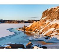 1000 Piece Jigsaw Puzzle Game,Gift And Toy for Ages 14 Plus - Rock ice stones 75x50cm
