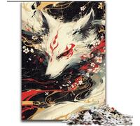 1000 Piece Jigsaw Puzzle God of Foxes Jigsaw Puzzle Made of Wood,Family Bonding Activity, Home Decor Gift, Family Toy Game 1000pcs(50x75cm)