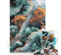 1000 Piece Jigsaw Puzzle Golden Harmony, Brain Teaser Game, Decompressing Intellectual, Birthday Present, Gifts, (50x75cm)
