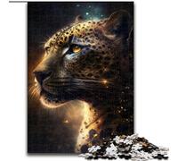 1000 Piece Jigsaw Puzzle Golden Leopard Jigsaw Puzzle Made of cardboard, with Family Interactive Game, for Ages 14+ 1000pcs(26x38cm)