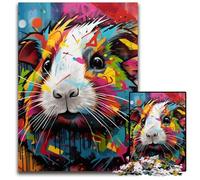 1000 Piece Jigsaw Puzzle Hairless Cat Graffiti cardboard Jigsaw Puzzles for Adults Brain Challenge Gift, Educational Activity for Teenagers 26X38CM/10.23x14.96inch