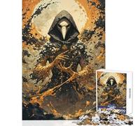 1000 Piece Jigsaw Puzzle Hoodie Dark Plague Doctor Educational Games Precision Cutting Anti-Stress Toys Birthday Present,Travel Gifts, (38x26cm)