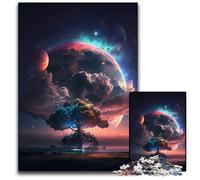 1000-Piece Jigsaw Puzzle Island Tree Jigsaw Puzzles for Adults for Mother'S Day, Birthdays, Christmas 50x75CM/19.68x29.52inch