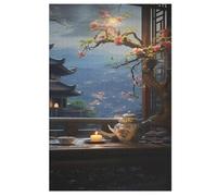 1000 Piece Jigsaw Puzzle Japan Style for Adults Wooden Puzzles Educational Game Challenge Toy 78×53cm