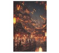 1000 Piece Jigsaw Puzzle Japan Style for Adults Wooden Puzzles Educational Game Challenge Toy (78×53cm)