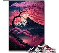 1000-Piece Jigsaw Puzzle Japanese Cherry Blossoms Challenging Puzzles size 26x38cm Educational Activity for Cognitive Skills Cognitive Skill Improvement