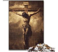 1000-Piece Jigsaw Puzzle Jesus Puzzles 1000 Pieces for Adults Perfect for Family Fun on Birthdays, Christmas 26X38CM