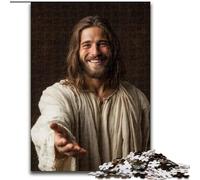 1000-Piece Jigsaw Puzzle Jesus Puzzles 1000 Pieces for Adults Perfect for Family Fun on Birthdays, Christmas 26X38CM