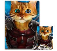 1000 Piece Jigsaw Puzzle Kitty AssassinPuzzles for Adults Interactive Family Game DIY Home Decor Brain Teaser Gift 1000 PCS(75x50cm)