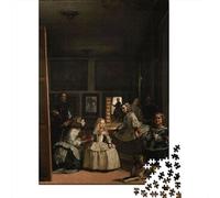 1000 Piece Jigsaw Puzzle, Las Meninas Painting, 70x50cm/1000pcs, for Adults, Shared Puzzle Activity, Weekend Leisure And Time Together