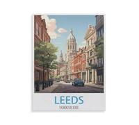 1000 Piece Jigsaw Puzzle，Leeds West Yorkshire，Puzzle Unique Birthday And Xmas Gifts（50x70cm）-GU5