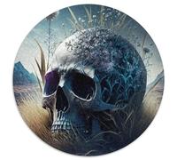 1000-Piece Jigsaw Puzzle Life After Death Round JigsawPuzzle 1000 Pieces for Adults Interactive Family Game, Brain Challenge, Educational Toy (67.5x67.5cm)