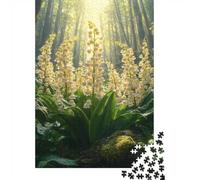 1000 Piece Jigsaw Puzzle, Lily of The Valley Forest, 70x50cm/1000pcs, for Adults, Shared Puzzle Activity, Relaxing Evenings And Time Together