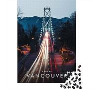 1000 Piece Jigsaw Puzzle, Lions Gate Bridge, 38x26cm/1000pcs