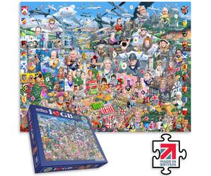 1000 Piece Jigsaw Puzzle Love I Great Britain Royals & English History Mike Jupp
