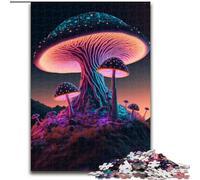 1000-Piece Jigsaw Puzzle Magic Mushroom on A Hill Impossible Jigsaw Puzzles for Adults Educational Brain Teaser, Artistic Home & Office Decor, 14+ Age size 50x75cm