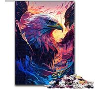 1000 Piece Jigsaw Puzzle Magical Eagle 1000 Piece Jigsaw Puzzle with Family Interactive Game, for Ages 14+ Size 26X38CM