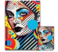 1000 Piece Jigsaw Puzzle Masterpiece Style PortraitWooden Jigsaw Puzzles for Adults Birthday Gift Idea Challenging Brain Teaser Game 1000 PCS(75x50cm)