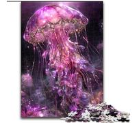 1000 Piece Jigsaw Puzzle Mysterious Jellyfish Jigsaw Perfect for Teenagers, Family Bonding, Brain Teaser & DIY Home Decor Gift (size 26x38cm)