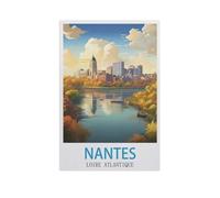 1000 Piece Jigsaw Puzzle，Nantes Loire Atlantique，Adults Children Paper Toy Educational Game（38x26cm）-M68