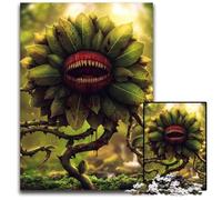 1000 Piece Jigsaw Puzzle Neptune Fly Trap Wooden Puzzles Ideal for Lover Perfect Christmas New Year Valentine's Gift 1000 PCS(75x50cm)