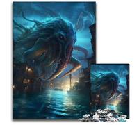 1000 Piece Jigsaw Puzzle Nightmare Titan Puzzles for Adults Perfect Home Or Office Decor, Ideal 50x75CM/19.68x29.52inch