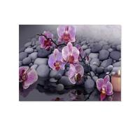 1000 Piece Jigsaw Puzzle，Orchid，Wooden puzzle，Adult Educational Intellectual Decompression Toy Puzzles Fun Family Game for Adult Children（75x50cm）-B40