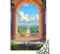 1000 Piece Jigsaw Puzzle, Palace of Versailles View, 38x26cm/1000pcs, for Adults, Thoughtful Gift Idea, Winter Home Activity And Time at Home