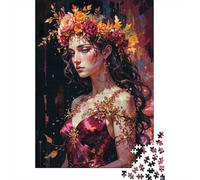 1000 Piece Jigsaw Puzzle, Persephone Autumns Final Whisper, 52x38cm/1000pcs, for Adults, Thoughtful Gift Idea, Family Activity And Evening Downtime