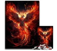 1000 Piece Jigsaw Puzzle Phoenix Bird Jigsaw Puzzles for Adults Challenging Brain Teaser Family Activity Home Decor 1000 PCS(38x26cm)
