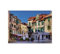 1000 Piece Jigsaw Puzzle,Plaza of the Radic Brothers,Adults Children Wooden Toy Educational Game(75x50cm)-AR88