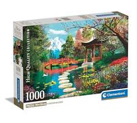 1000 Piece Jigsaw Puzzle + Poster: Fuji Gardens