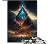 1000-Piece Jigsaw Puzzle Pristine Pyramid Difficult Puzzles for Adults for Teenagers, Family Game Night, Brain-Challenging Gift Idea size 50x75cm