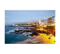 1000 Piece Jigsaw Puzzle Puerto De La Cruz Tenerife Spain Adult Puzzles Printing Brain Challenge Puzzle Educational Games Diy Puzzle 52x38cm
