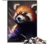 1000-Piece Jigsaw Puzzle Red Panda Nebula Jigsaw Puzzle 1000 Pieces Impossible Hard Challenge Toy for Teenagers (Szie 26x38 cm)