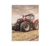 1000 piece jigsaw puzzle，Red tractor working in the field，Paper Jigsaw Puzzle Toys Uniquely shaped jigsaw puzzles Cool jigsaw puzzles are the best gift for adults and kids jigsaw puzzles-AQ88