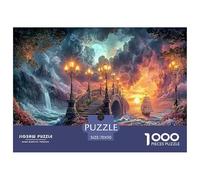 1000 Piece Jigsaw Puzzle + Roll-Up Felt Mat Storage Bundle - The Complete Portable Puzzle Solution for Families, Kids & Adults. Keep Your Masterpiece Safe And Organized.