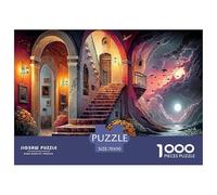 1000 Piece Jigsaw Puzzle + Roll-Up Felt Mat Storage Bundle - The Complete Portable Puzzle Solution for Families, Kids & Adults. Keep Your Masterpiece Safe And Organized.