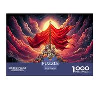 1000 Piece Jigsaw Puzzle + Roll-Up Felt Mat Storage Bundle - The Complete Portable Puzzle Solution for Families, Kids & Adults. Keep Your Masterpiece Safe And Organized.