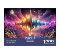 1000 Piece Jigsaw Puzzle + Roll-Up Felt Mat Storage Bundle - The Complete Portable Puzzle Solution for Families, Kids & Adults. Keep Your Masterpiece Safe And Organized.