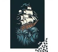 1000 Piece Jigsaw Puzzle, Sailor Struggle, 52x38cm/1000pcs