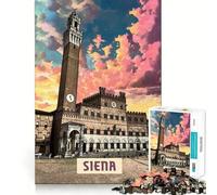 1000 Piece Jigsaw Puzzle Siena Flawless Fit Art Brain Boosting Play Rest Time Play Christmas Wall Art (50x75cm)