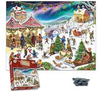 Christmas Village Fair 1000 Piece Puzzle (Paperback Book)